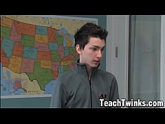 Play MP4 - Cute twink Colby London anal fucked by teacher Brice Carson