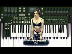 Play MP4 - Pretty Piano Girl playing in her Panties