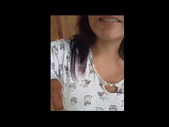 Play MP4 - Daring housewife walks around her boss's house in a skirt without panties