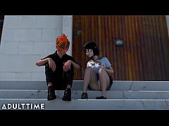 Play MP4 - ADULT TIME - Hentai Babe Talks Her Study Buddy Through An Intimate Pussy Creampie