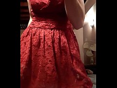 Play MP4 - Sexy red dress