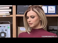 Play MP4 - Skinny Thief Fucked by Guard - Teenrobbers&period;com - Emma Hix