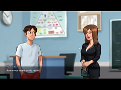 Play MP4 - hermanastra jugando con las tetas de su nueva amiga - summertime saga