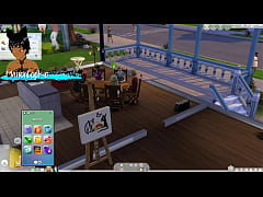 Play MP4 - Sims 4 - Revisting the Sims and having a milf and a goth milf live together and have sex with different people