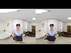 Play MP4 - VRConk Busty Police Babe Sucking Cock POV VR Porn