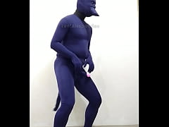 Play MP4 - Zentai dog penis human Cosplay dog