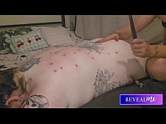 Play MP4 - RevealMe &vert;&vert; CURVY BABE MASSAGE&comma; HOT WAX BACK&comma; AND TIT DRIP FETISH