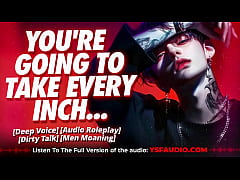 Play MP4 - &lpar;Audio Porn&rpar; Hung Goth Boy PINS YOU DOWN You While You Call Him Daddy