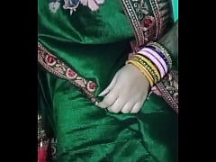 Play MP4 - Indian Gay Crossdresser Gaurisissy in Green Saree