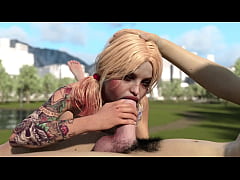 Play MP4 - Harley Quinn Deeptroat Huge White Dick