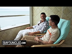 Play MP4 - SNEAK PEEK&colon; SHY VIRGIN GETS HIS ASS SPREAD