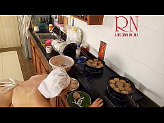 Play MP4 - Nudist housewife Regina Noir cooks at the kitchen&period; Naked maid&period; Naked housewife&period; s3