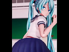 Play MP4 - Hatsune Miku in the school