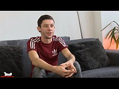 Play MP4 - Badpuppy's Xavier Sibley uses his finger to probe his tight asshole