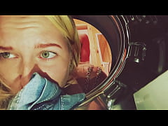 Play MP4 - My stepsister got stuck in the washing machine and I decided to help her with my big dick