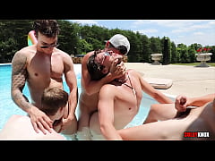 Play MP4 - Big Gay Pool Orgy