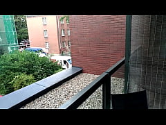 Play MP4 - Squirting at hotel terrace