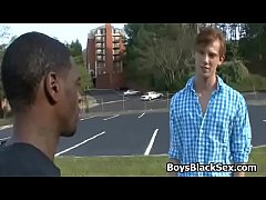 Play MP4 - White Sexy Teen Gay Boy Enjoy Big Black Cock Deep In His Tight Ass 15