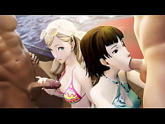 Play MP4 - Makoto and Ann ship fuck