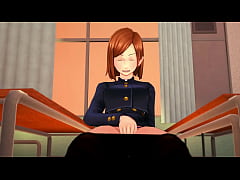 Play MP4 - Kugisaki Nobara masturbation and sex - Jujutsu Kaisen Hentai