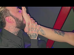 Play MP4 - free foot fetish session with professional fetishist at the swing club - real footage