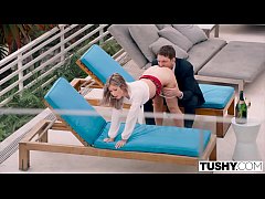 Play MP4 - TUSHY Petite Blonde Needs Her Ass Eaten Now