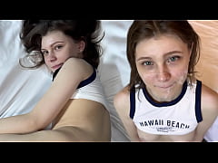 Play MP4 - My Sexy Neighbor is Going Crazy&period; Her Tiny Pussy Can Barely Fit That Cock