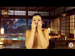 Play MP4 - Day 23 of Face Fitness with Julia V Earth&period; A lot of blow kisses were among all exercises&period;