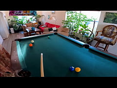 Play MP4 - Stepmom lost a bet playing pool and takes hard cock