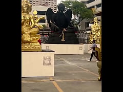 Play MP4 - Not my idea of Buddha&period; I certainly don&rsquo;t want my picture under him&period;&period;&period; I like my happy life&quest;