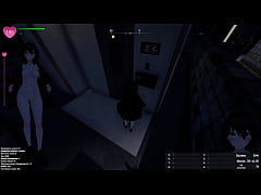 Play MP4 - She opened her coat and showed her naked body to a stranger&period; Hentai Game 3d