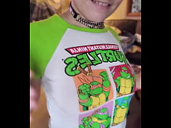 Play MP4 - Turtle Power<Teasing in front of the camera&comma; messing around with profile video settings