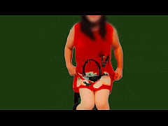 Play MP4 - Naughty Femboy With Big Booty Bending Slowly For You