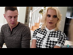 Play MP4 - Dude fucking his wife Kenna James in front of MILF stepmom Dee Williams