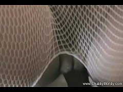 Play MP4 - My Favorie Fishnets Chubby MILF