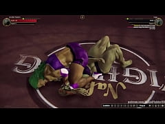 Play MP4 - Jennifer Walters VS Urga &lpar;Naked Fighter 3D&rpar;