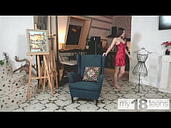 Play MP4 - MY18TEENS - Compilation video with adorable pale skin girl Jane White