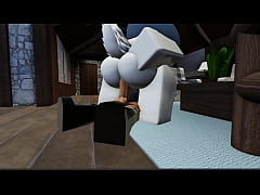 Play MP4 - Furry dominates catboy at home