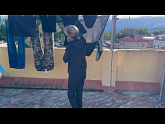 Play MP4 - ACCIDENTAL HOMEMADE SEX WITH THE NEIGHBOUR - CUM IN MY MOUTH - BLOWJOB IN THE LAUNDRY ROOM