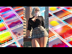 Play MP4 - THICK ANIME BEAUTIES TAKE THE BLOCK IN AN AI ANIMATED PHOTOSHOOT