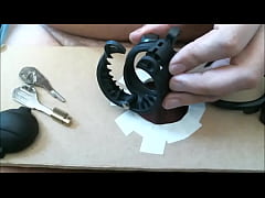 Play MP4 - jpfrenchiebdsm - BDSM - Self cbt session &num;1