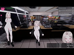 Play MP4 - She lost all shame and began to publicly masturbate her pussy with a dildo&period;