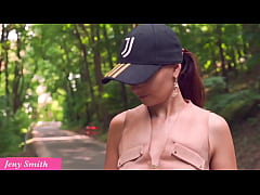 Play MP4 - Plug me in&period; Jeny Smith twerking naked outdoor with a toy