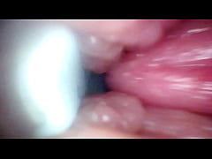 Play MP4 - Endoscope camera records my wife's G spot&period; Educational video