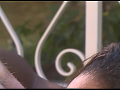 Play MP4 - Ebony babe worships and sucks white cock