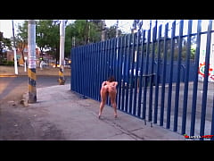 Play MP4 - New&excl; Super EXTREME Danna HOT Totally naked along Avenues of Mexico City