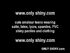 Play MP4 - I could barely fit in these skin tight PVC panties