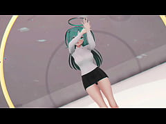 Play MP4 - Blue Archive Yuuka Hentai Undress Dance Teddy Bear Playboy Girl Mmd 3D Clear Blue Hair &lpar;CLIP&rpar;