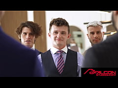 Play MP4 - GAY ORGY - Upside-Down Cum on Wrecked Holes