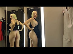 Play MP4 - Try On Haul Transparent Clothes&comma; Completely See-Through Try On Haul At The Mall&period; Public fetish